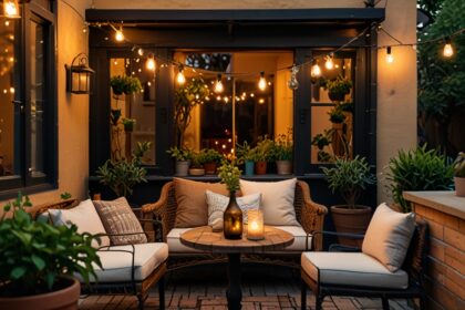 cozy small patio