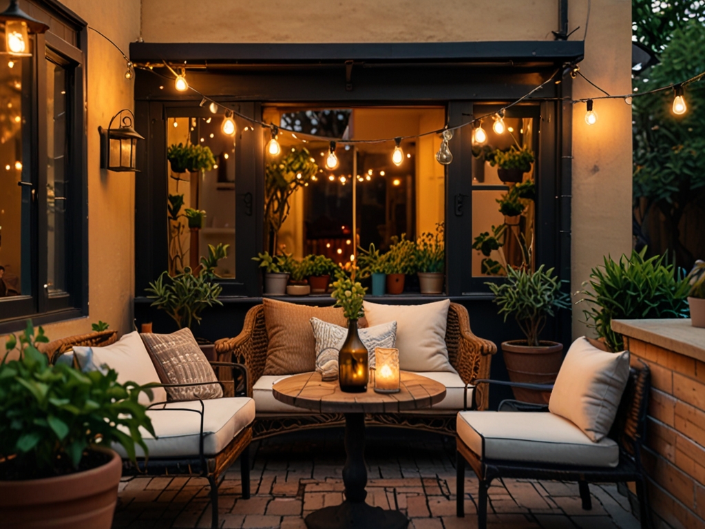cozy small patio